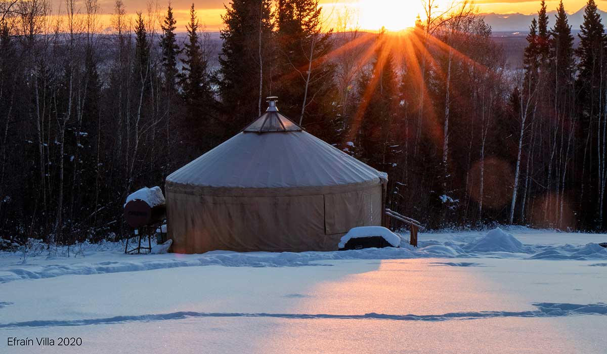 fairbanks alaska yurt